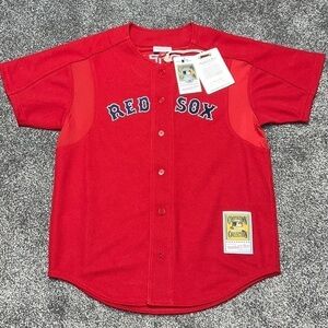 Boston Red Sox Mitchell & Ness David Ortiz Mens M Jersey Cooperstown Col…